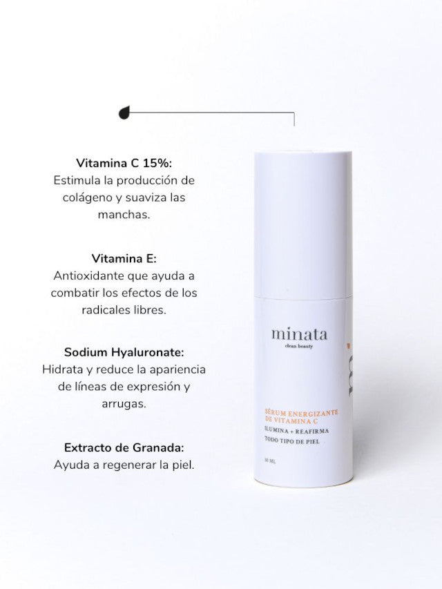 Recarga Sérum Energizante con 15% de Vitamina C 30 ml